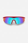 Koharu Eclipse Metallic Red, D+ Blue Mirror