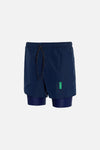 Ultralight Nylon Trail Shorts, Mist/Indigo