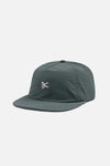 Paneled Nylon Hat, Cool Sage
