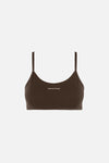 Light Support Interlock Bra, Earth